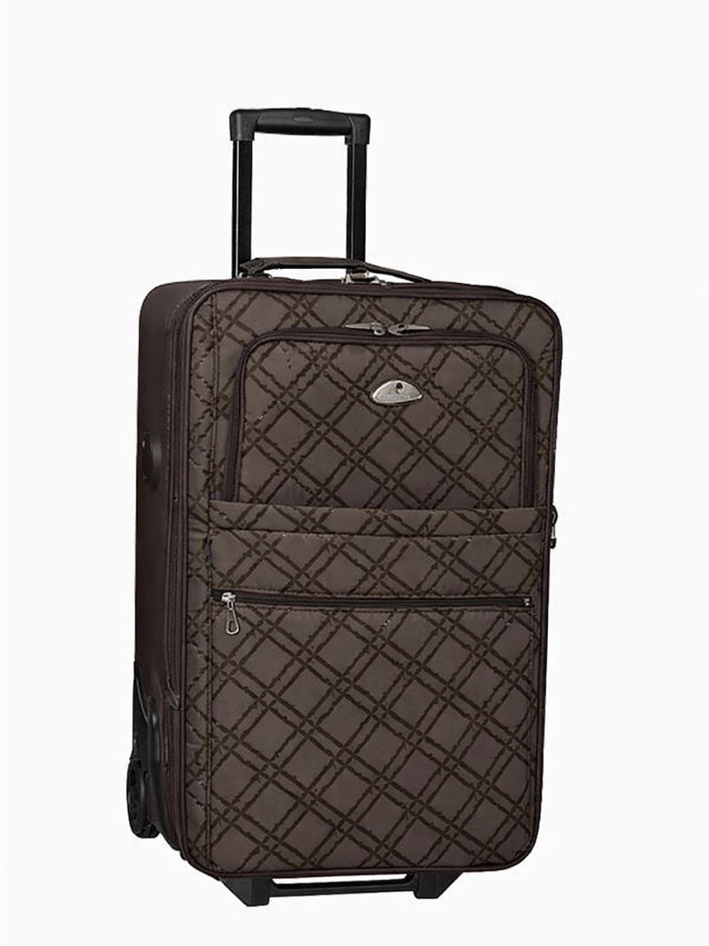 American Flyer Pemberly Buckles Piece Luggage Classic Brown- Travel